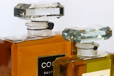 Lot 52 - Two Chanel Perfume Display Bottles, probably...