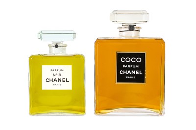 Lot 52 - Two Chanel Perfume Display Bottles, probably...