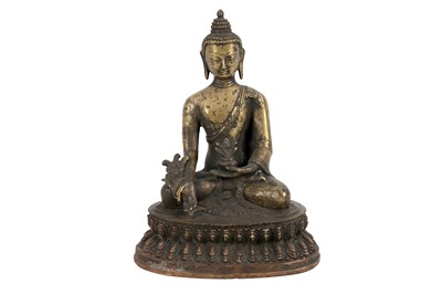 Lot 430 - After the Antique, a collection of Asian bronzes and gilt metal items