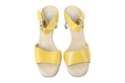 Lot 319 - Stella McCartney Yellow Nadja Sandals, c. 2014,...