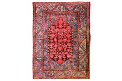 Lot 1 - A FINE KULA RUG, TURKEY approx: 5ft.9in. x 4ft....