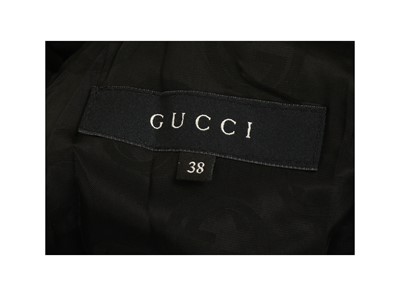 Lot 307 - Tom Ford for Gucci Black Jacket, gilt GG...