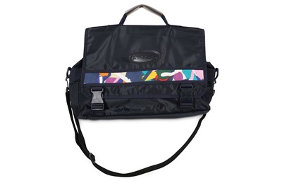 Lot 332 - Missoni Nylon Travel Bag, dark blue nylon with...