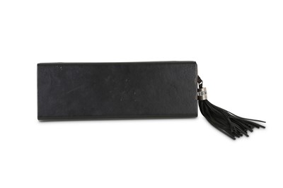 Lot 347 - Lancel Black Limited Edition Clutch, smooth...