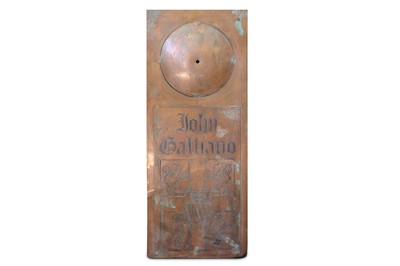 Lot 214 - A John Galliano copper shop sign, of...