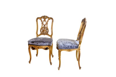 Lot 203 - A pair of 19th Century French carved...