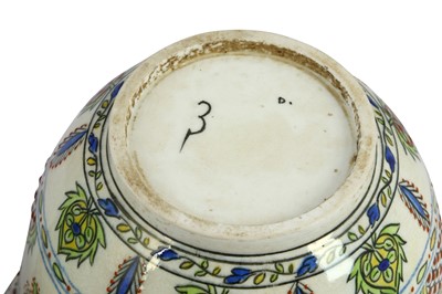 Lot 180 - A PAIR OF KUTAHYA-STYLE POTTERY VASES Samson,...