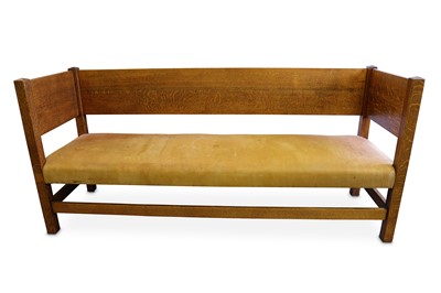 Lot 93 - CHARLES LIMBERT: A Settle, c.1910 for Limber...