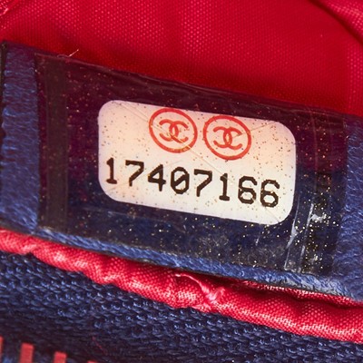 Lot 260 - Chanel Blue Matalasse Laptop Case, c. 2012,...