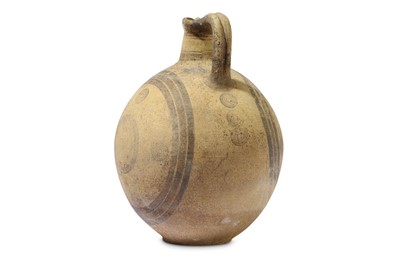 Lot 91 - A CYPRIOT BICHROME WARE POTTERY JUG ...
