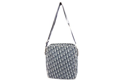 Lot 359 - Christian Dior Blue Trotter Messenger Bag, c....