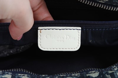 Lot 359 - Christian Dior Blue Trotter Messenger Bag, c....