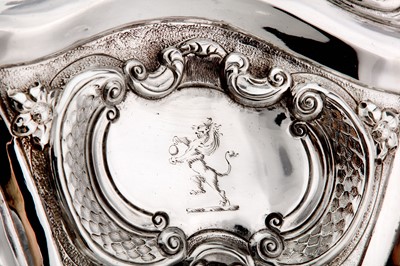 Lot 425 - A William IV Irish sterling silver bread basket, Dublin 1833 by William Nolan (active 1811-1835)