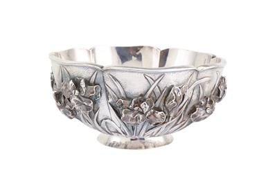 Lot 67 - An early 20th century Japanese silver bowl,...