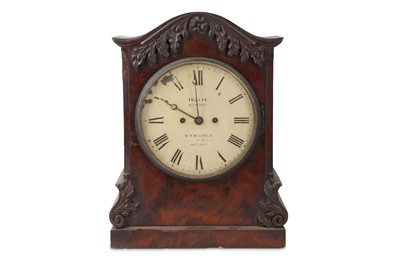 Lot 652 - A mid 19th century English mahogany twin fusee...