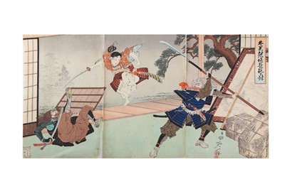 Lot 1111 - WATANABE NOBUKAZU (1874 - 1944), MIGITA...