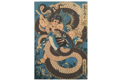 Lot 1116 - ICHIEISAI YOSHITSUYA (1822 - 1866). Oban...