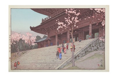 Lot 1118 - HIROSHI YOSHIDA (1876 - 1950). Oban yoko-e,...