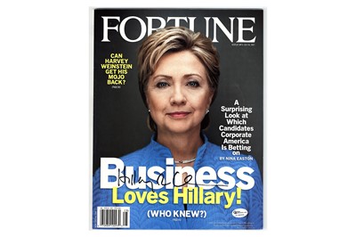 Lot 258 - Clinton (Hillary) Issue of Fortune magazine...
