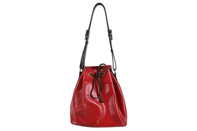 Lot 381 - Louis Vuitton Red and Black Epi Noe MM, c....