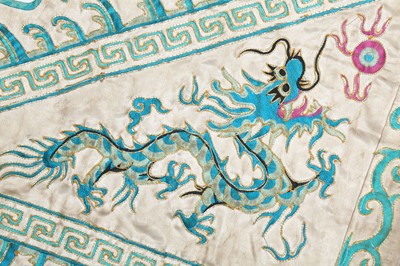 Lot 300 - A SMALL COLLECTION OF CHINESE TEXTILES. Late...