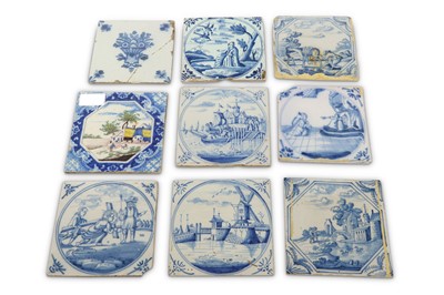 Lot 474 - A collection of nine 18th Century and later...