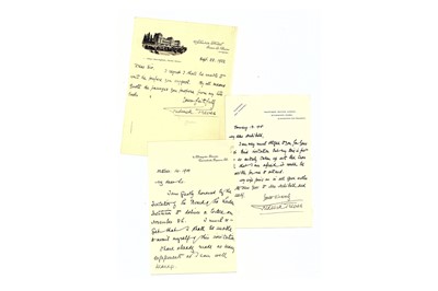 Lot 352 - Treves (Frederick) Autograph letter signed...