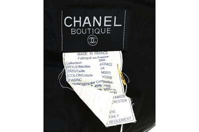 Lot 97 - Chanel Fitted Brown Tweed Jacket, Autumn 1994,...