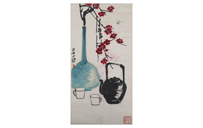 Lot 33 - QI BAISHI (attributed to, 1864 – 1957). Bottle...
