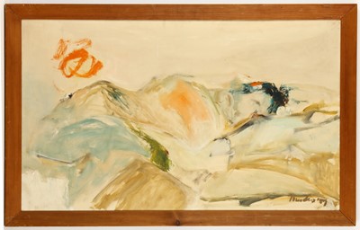 Lot 223 - ROSS MENDES (1927-2001) Landscape of Phylis...