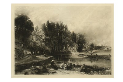 Lot 238 - DAVID LUCAS (1802-1881) AFTER JOHN CONSTABLE R....