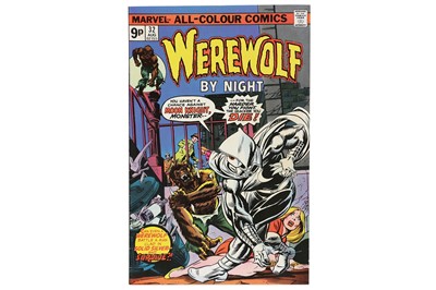 Lot 527 - Werewolf by Night.- A collection of comics,...