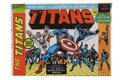 Lot 526 - The Titans.-  A collection of 1970s British...