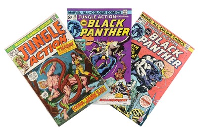 Lot 501 - Black Panther.- A collection of British comics...