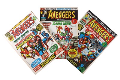 Lot 519 - The Avengers.- A collection of British Marvel...