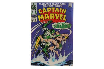 Lot 503 - Captain Marvel.- A collection of comics,...