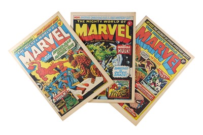 Lot 525 - The Mighty World of Marvel.- A Collection of...