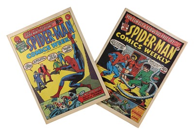 Lot 515 - Spiderman Comics Weekly.-  A collection of...