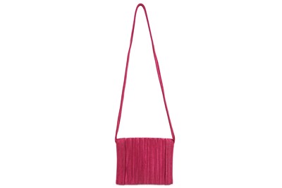 Lot 396 - Nina Ricci Vintage Pink Braided Shoulder Bag,...