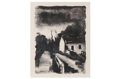 Lot 552 - de Vlaminck (Maurice) Bords de rivière (Maison...