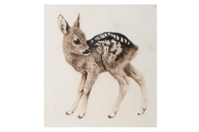 Lot 575 - Meyer-Eberhardt (Kurt) Two etchings of fawns,...