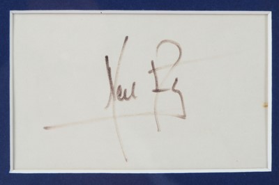 Lot 359 - Apollo 11.- Neil Armstrong Black ink signature...