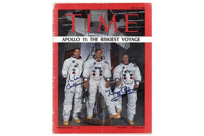 Lot 367 - Apollo 11.- Buzz Aldrin & Michael Collins...