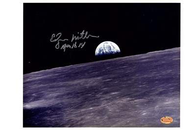 Lot 388 - Apollo 14.- Edgar Mitchell  Colour photograph...