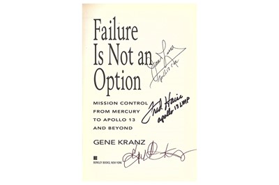 Lot 386 - Apollo 13.- Gene Kranz  Failure is not an...