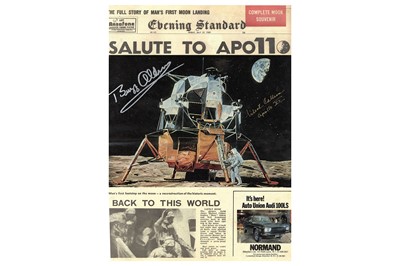 Lot 368 - Apollo 11.- Buzz Aldrin and Michael Collins...