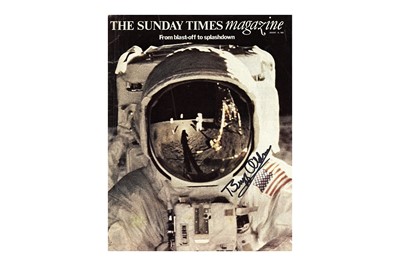Lot 373 - Apollo 11.- Buzz Aldrin Vintage Sunday Times...
