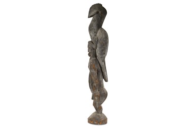 Lot 833 - A WOOD FIGURE, PAPUA NEW GUINEA Depicted nude,...