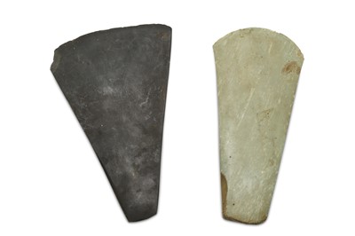 Lot 837 - TWO HIGHLANDS STONE AXE HEADS, PAPUA NEW...