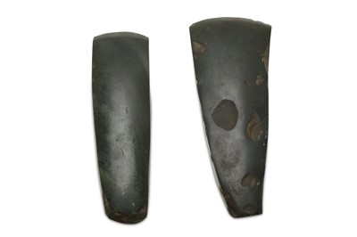 Lot 839 - TWO HIGHLANDS STONE AXE HEADS, PAPUA NEW...